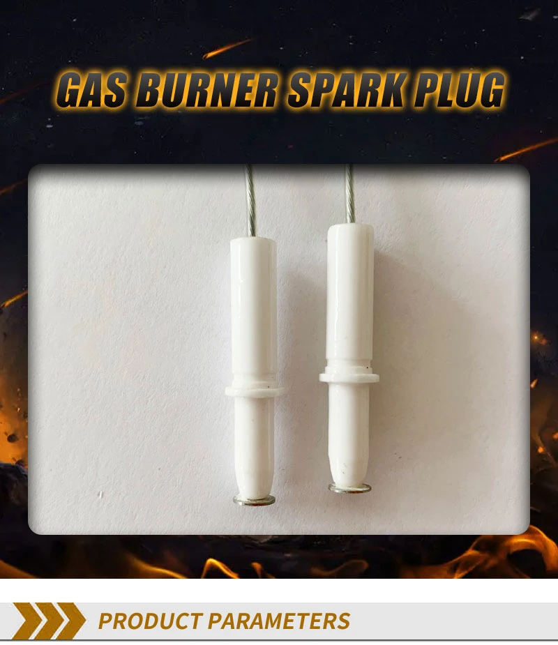 High Temperature Resistance 95% Alumina Ceramic Water Heater Spark Plug Gas Burner Spark Plug