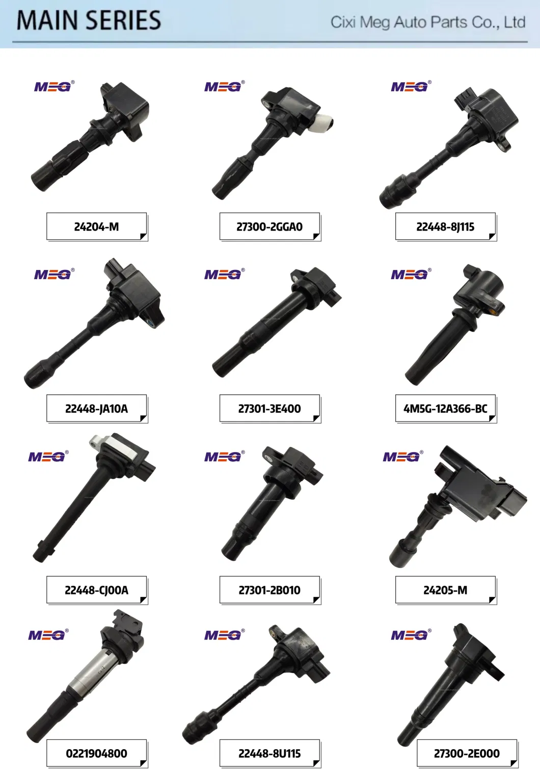 Manufactures Auto Parts Buy Ignition Coils OEM 27301-2b010 for Hyundai KIA